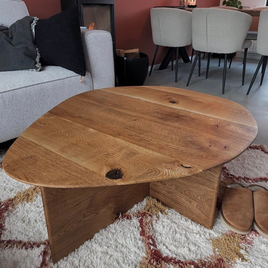 Kiezelvormige Salontafel