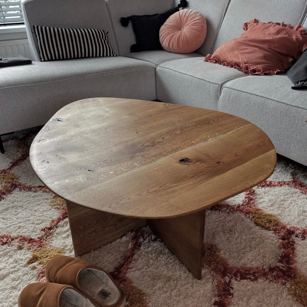 Kiezelvormige Salontafel